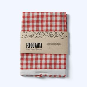 Dishcloth-red EcoClean Dishcloth
